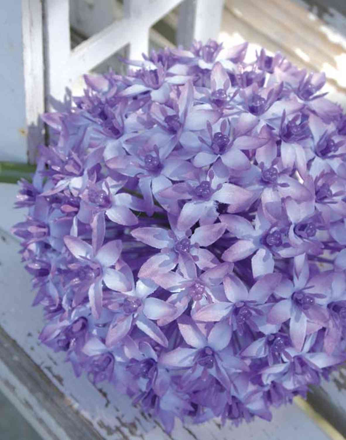 Kunstblume Zierlauch LIECHA, 80cm lila