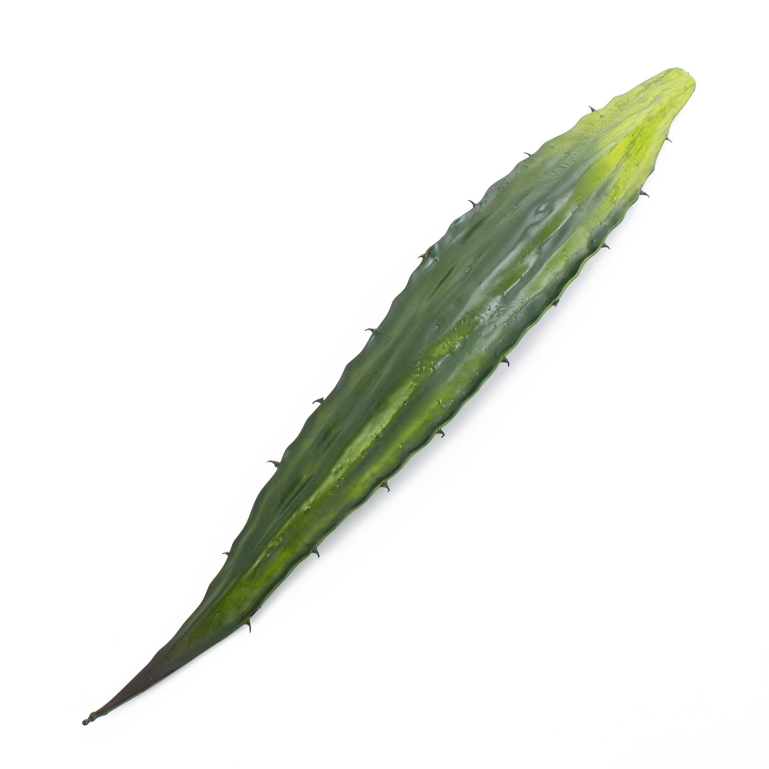 Plastik Aloe KATALINA Blatt 60cm grün, Vera