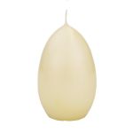 Eierkerze Kerzen Ostern LEONITA, creme, 12cm, 8cm, 40h - Made in Germany