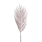 Kunst Areca Palmwedel RYLAN mit Glitzer, rosa, 90cm