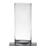 Zylinder Bodenvase SANSA EARTH, Glas, transparent, 60cm, Ø25cm