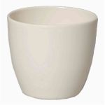 Topf für Pflanzen Keramik TEHERAN BASAR, creme, 12cm, Ø13,5cm