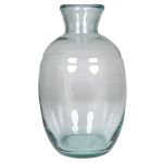 Vase LIRICA aus Glas, klar, 29,5cm, Ø18cm