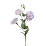 Kunstblume Lisianthus JENO, lavendel, 70cm, Ø7-11cm