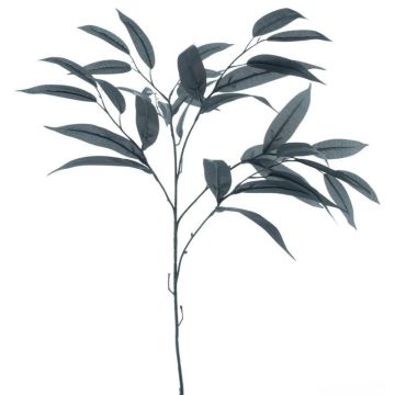 Dekozweig Mango WENLIAN, blau-grün, 75cm