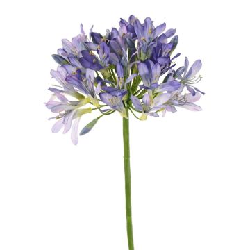 Künstlicher Agapanthus KAFENA, blau-lila, 90cm, Ø20cm