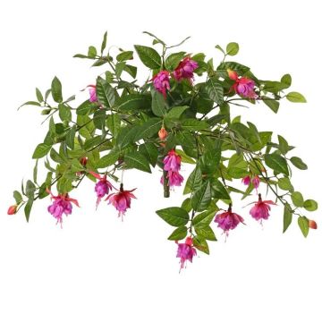 Künstliche Fuchsie KROUSIA, Steckstab, pink-violett, 30cm, Ø5cm