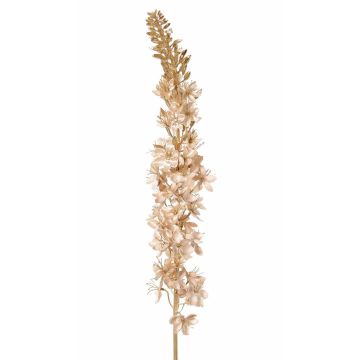 Samt Steppenkerze UCHANA, beige-gold, 110cm