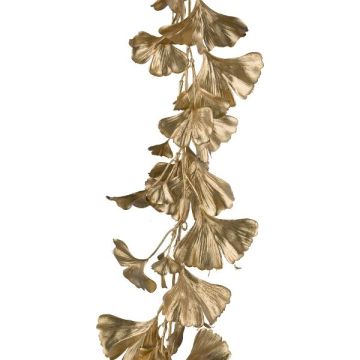 Kunstgirlande Gingko XALTON, gold, 115cm