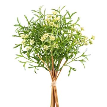 Kunstblumen Strauß Mimose SIPOR mit Blüten, gelb, 30cm