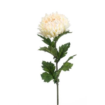 Kunstblume Chrysantheme LAZO, creme-rosa, 75cm