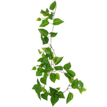 Dekopflanze Efeututen Girlande SHELLEY auf Steckstab, Eco Collection, grün, 55cm
