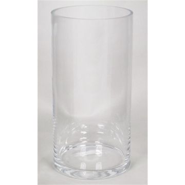 Zylindervase Glas SANSA OCEAN, klar, 32cm, Ø16cm