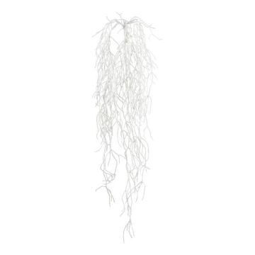 Deko Sukkulente Rhipsalis SPLINO, Steckstab, hängend, weiß, 80cm