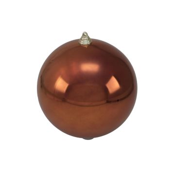 Tannenbaum Kugel CANELA, glänzend kupfer, Ø20cm