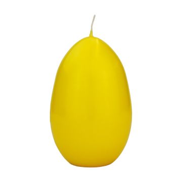 Eierkerze Kerzen Ostern LEONITA, gelb, 12cm, 8cm, 40h - Made in Germany