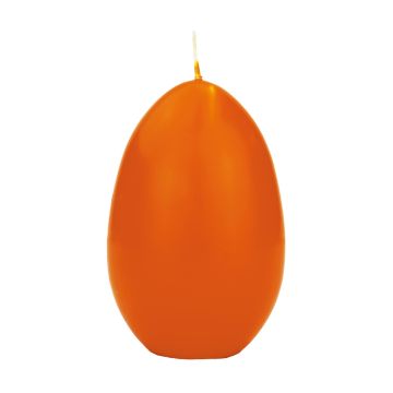 Eierkerze Kerzen Ostern LEONITA, orange, 12cm, 8cm, 40h - Made in Germany