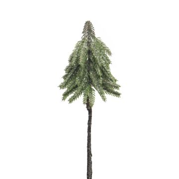 Künstlicher Baum Tanne FANGYA mit Glitzer, beschneit, 50cm