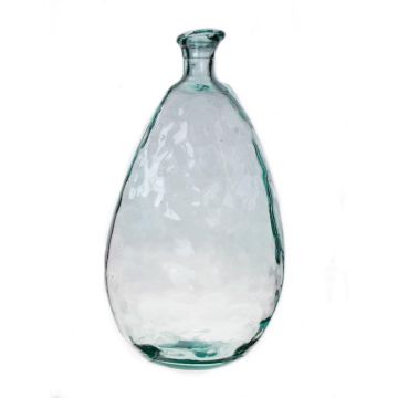 Flasche ASOKINO aus Glas, recycelt, klar, 47cm, Ø27cm