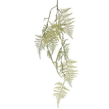 Deko Asparagus plumosus Zweig UHERA, grün, 90cm