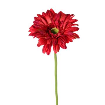 Textil Gerbera HELLI, rot, 65cm, Ø12cm