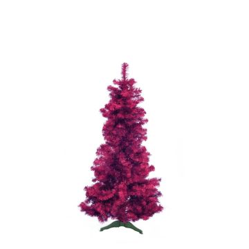 Künstlicher Tannenbaum CHRISTOBAL, metallic-violett, 180cm, Ø65cm