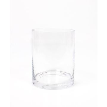 Windlicht Glaszylinder SANSA EARTH, transparent, 15cm, Ø12cm