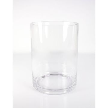 Zylindervase Glas SANSA EARTH, transparent, 25cm, Ø18,5cm