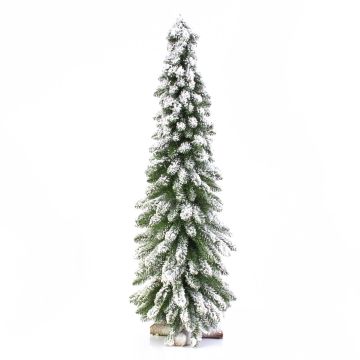 Künstlicher Christbaum MONTREAL, beschneit, weiß, 60cm, Ø25cm