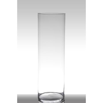 Zylinder Glas Bodenvase SANYA EARTH, transparent, 60cm, Ø19cm