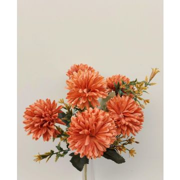 Deko Dahlie SALAMITUS auf Steckstab, orange, 30cm