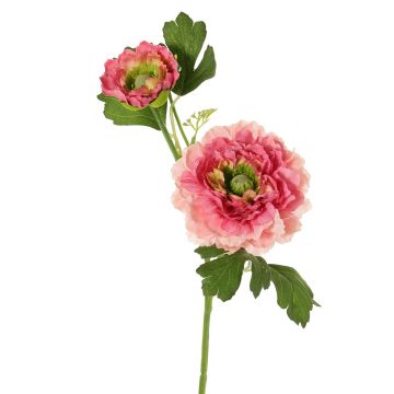 Künstliche Ranunkel SAGARA, rosa-pink, 45cm, Ø5-8cm