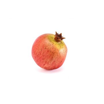 Kunstobst Granatapfel KUKUL, rot-orange, 8,5cm