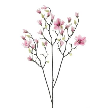 Dekozweig Magnolie NELKA, pink-weiß, 125cm