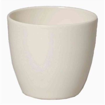 Keramiktopf für Pflanzen klein TEHERAN BASAR, creme, 6,5cm, Ø8,5cm