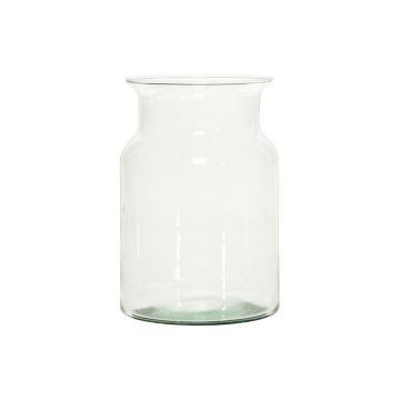 Glas Kerzenhalter HANNA AIR, Eco Glas, klar, 19cm, Ø13cm