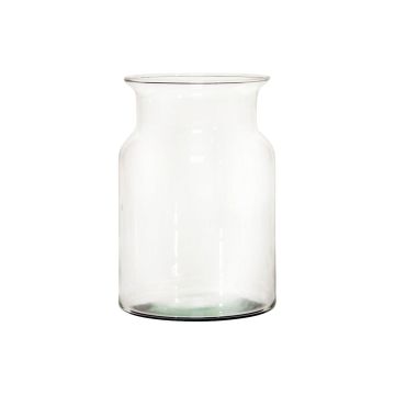 Glas Dekovase HANNA AIR, Eco Glas, klar, 40cm, Ø18,7cm