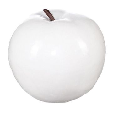 Künstliches Obst Apfel RAVIDA, weiß, 14cm