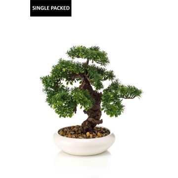 Künstlicher Bonsai Ficus MIRSANDA in Bonsaischale, 35cm