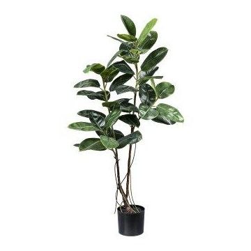 Kunstbaum Ficus elastica NERET, Kunststamm, 150cm