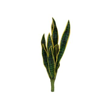 Kunststoffschaum Sansevieria trifasciata CADENCE, grün-gelb, 60cm