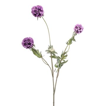 Kunstblume Stern Scabiosa ROSALIND, lila, 70cm