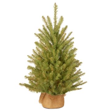 Künstlicher Tannenbaum NUUK, Jutesack, 60cm, Ø40cm