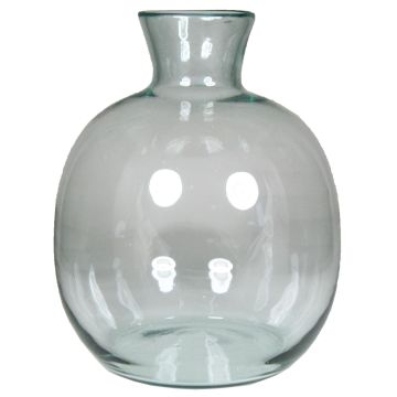 Vase LIRICA aus Glas, klar, 26,5cm, Ø23,5cm