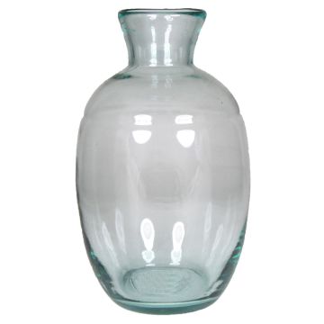 Vase LIRICA aus Glas, klar, 29,5cm, Ø18cm