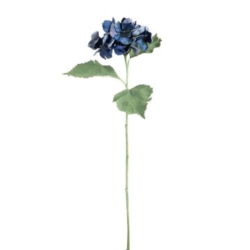 Kunstblume Hortensie GUNILLA, Eco Collection, royalblau, 60cm, Ø12cm