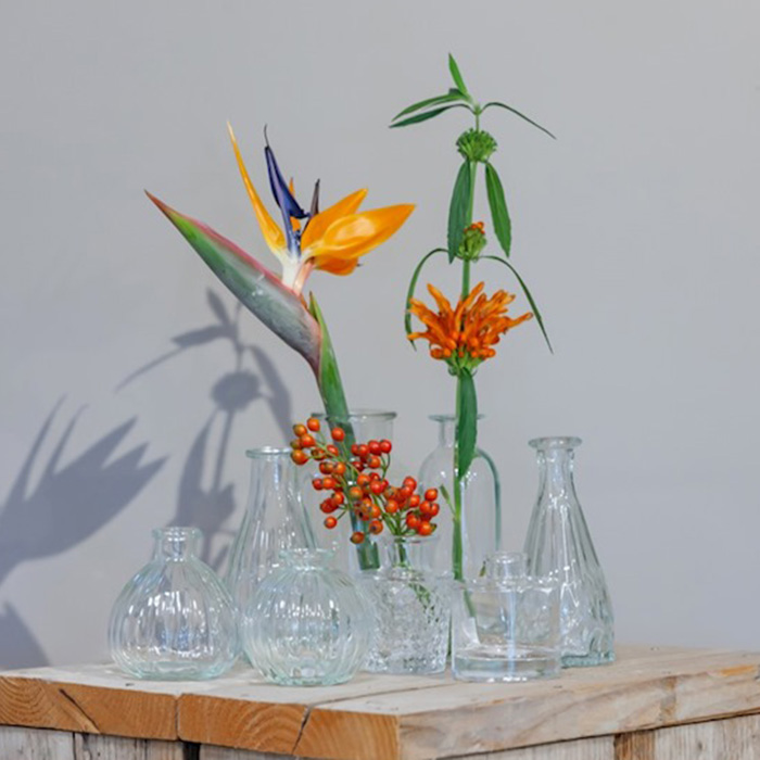 Single stem vases