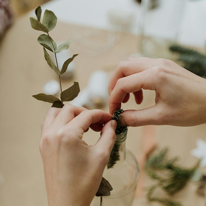 DIY-Ideen mit Kunstpflanzen und Kunstblumen